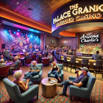 alt= "Nightlife at Arizona Charlie's Boulder Casino"