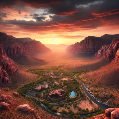 alt= "Red Rock Canyon near The Summit Club"
