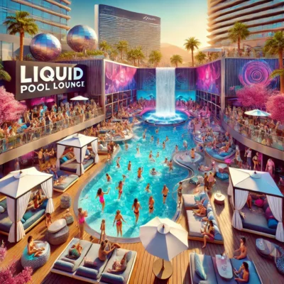 alt= "Liquid Pool Lounge at Aria Resort & Casino"