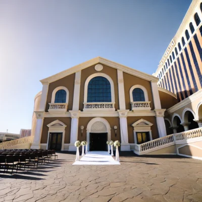 alt= "The Venetian wedding chapel"
