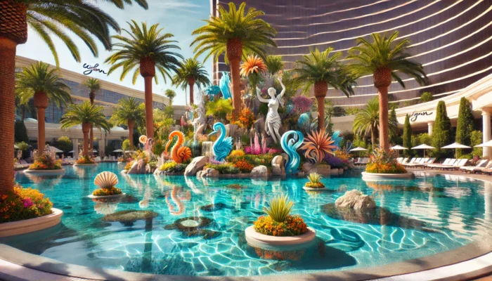 alt= "Main Wynn Las Vegas pools"