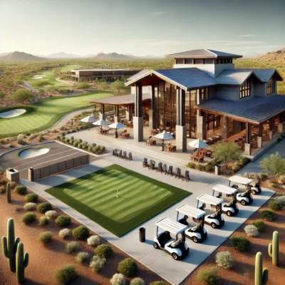 alt= "Clubhouse at Coyote Springs Golf Club"