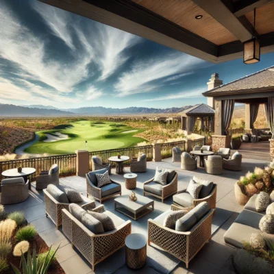 alt= "Outdoor Clubhouse at The Summit Club"