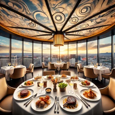 alt= "Dining at Binion's Las Vegas"