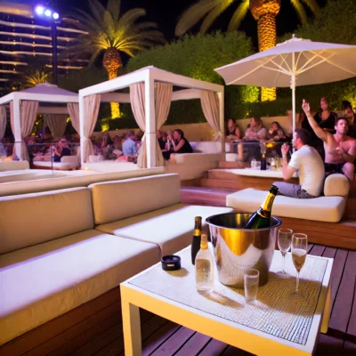 alt= "VIP service at XS Nightclub"