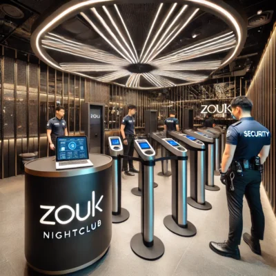 alt= "Security at Zouk Nightclub"
