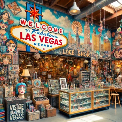 alt= "Shopping near the Neon Museum"