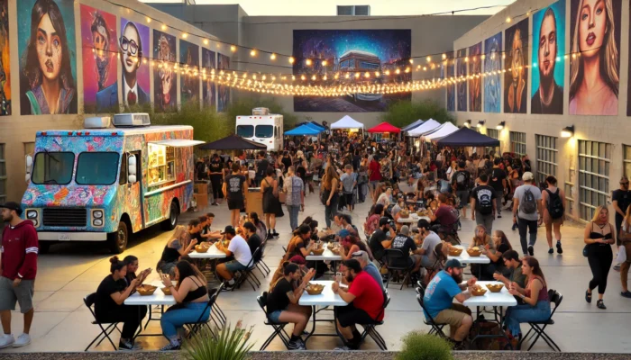 alt= "First Friday in the Arts District"