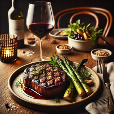 alt= "Dining at Heritage Steak"