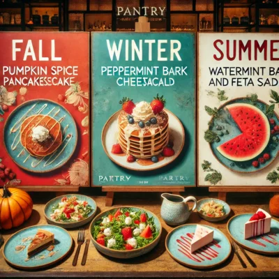 alt= "Seasonal dishes at Pantry"