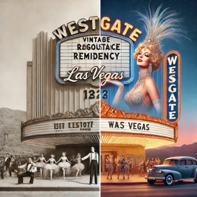 alt= "vintage vs modern shows, Las Vegas"