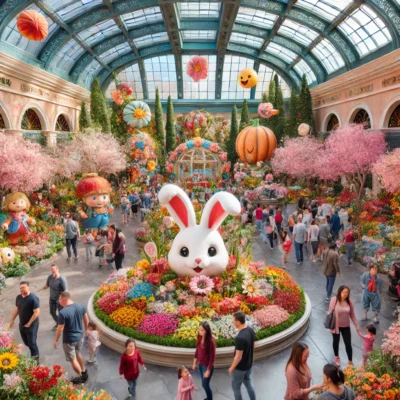 alt= "Bellagio Conservatory, Las Vegas"