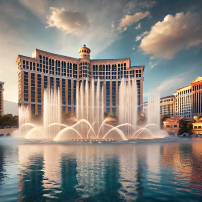 alt= "Bellagio Fountains show"