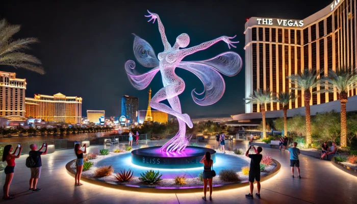 alt= "Unique Art at The Park Vegas"