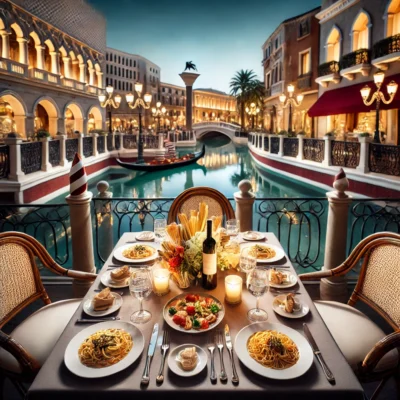 alt= "Dining near Venetian Gondola Rides"