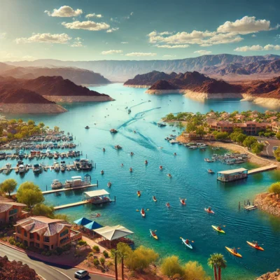 alt= "Lake Mead near Henderson Hilton"