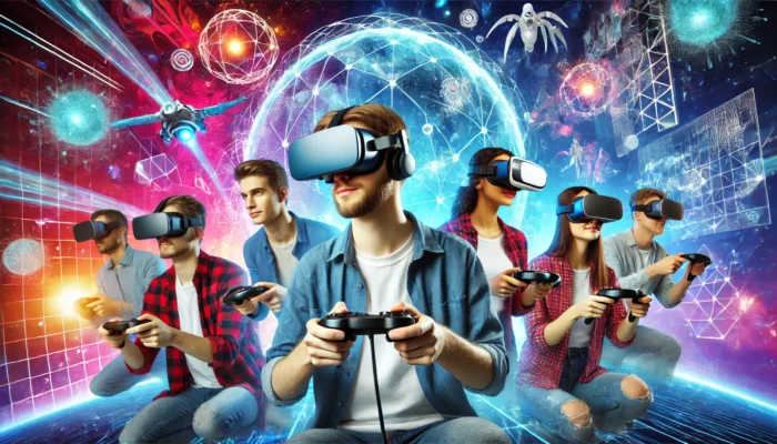 alt= "Gaming at VR Adventures"