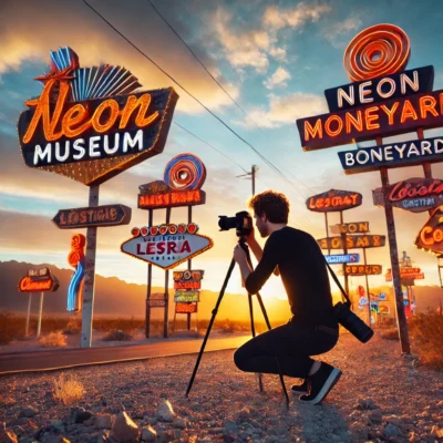 alt= "Photography tips for Neon Museum"