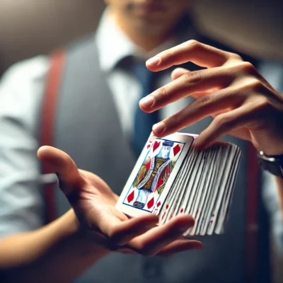 alt= "Shin Lim magic trick"
