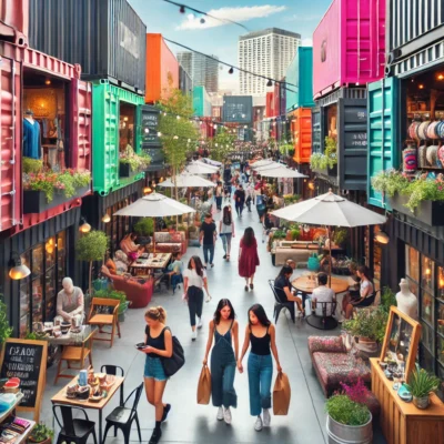 alt= "Shopping at Container Park"