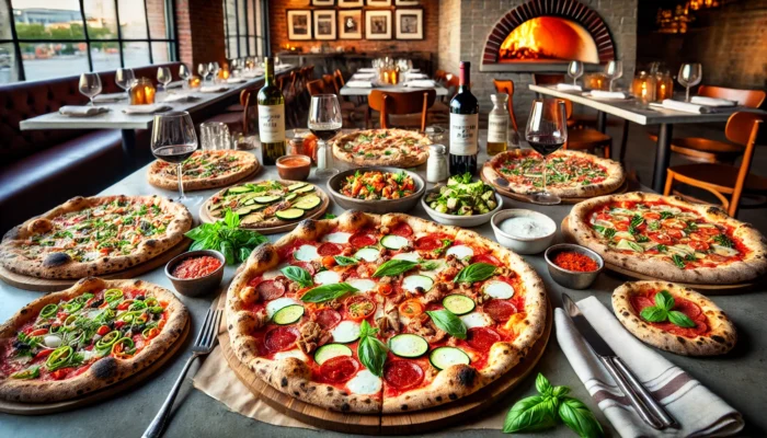 alt= "Dining at Flour & Barley"
