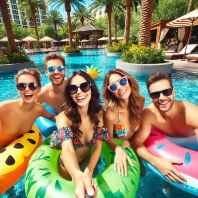 alt= "Tips for enjoying Las Vegas hotels with lazy river"