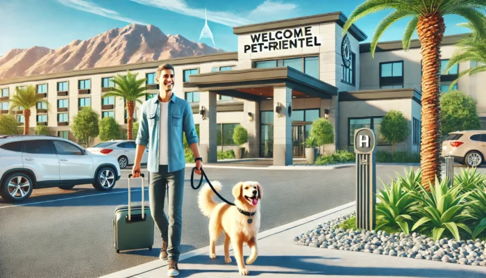 alt= "Pet-friendly Las Vegas hotels with free breakfast and parking"