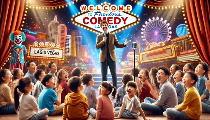 alt= "Kid-friendly comedy shows in Las Vegas"