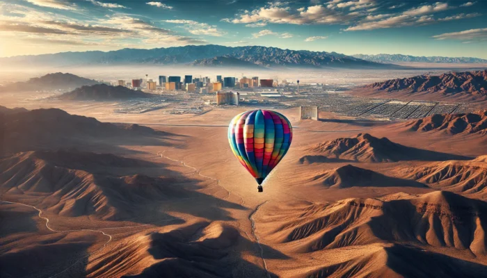alt= "The appeal of Las Vegas hot air balloon rides"