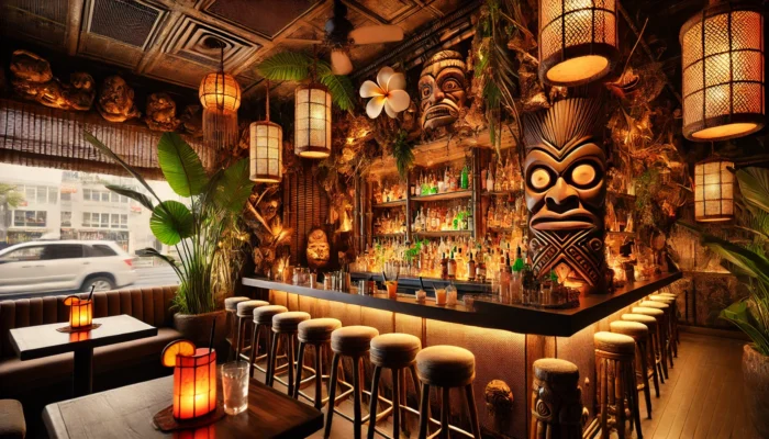 alt= "A Tiki Bar in Las Vegas"