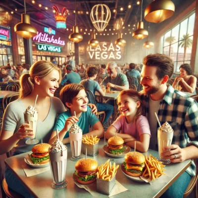 alt= "Dining at family-friendly casinos in Las Vegas"
