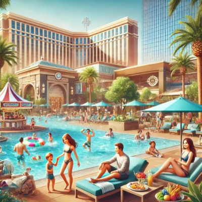 alt= "Family-friendly pool in Las Vegas"