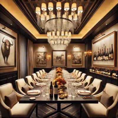 alt= "Indulging yourself at one of the best steakhouses with private rooms in LAs Vegas"