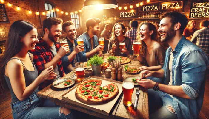 alt= "Friends enjoying one of the best restaurants for group dining in Las Vegas"