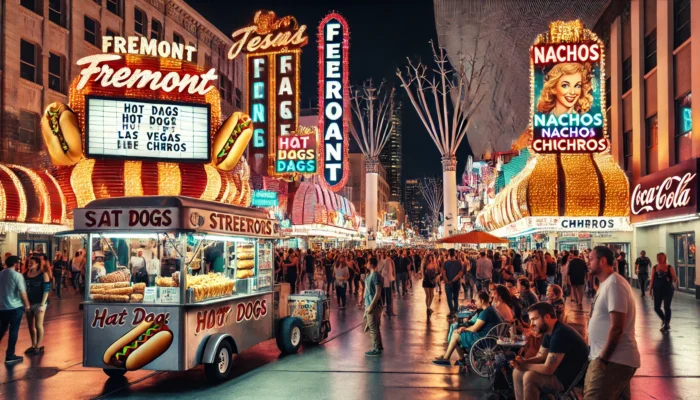 alt= "Street food on Fremont Street"