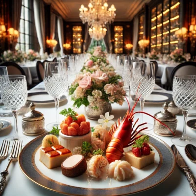alt= "Luxurious dining at the best places for French cuisine in Las Vegas"