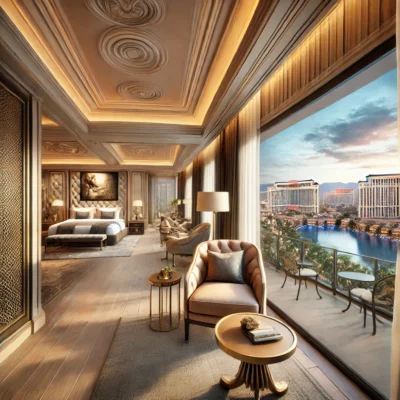 alt= "Luxurious Las Vegas hotels with balcony rooms"