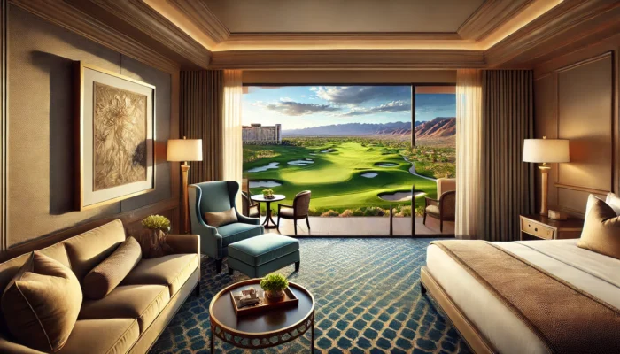 alt= "Luxurious hotel near a golf resort"