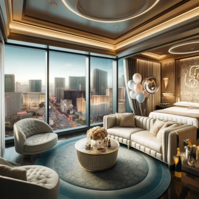 alt= "Luxurious hotel suite in Las Vegas"