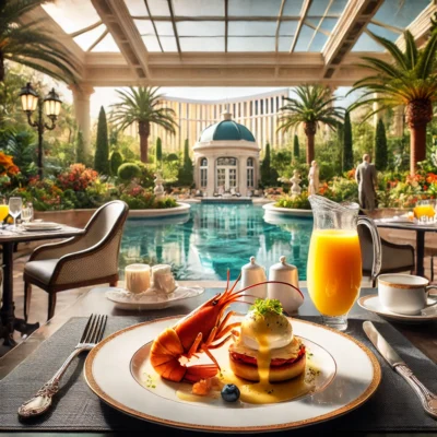 alt= "Luxury breakfast in las Vegas"