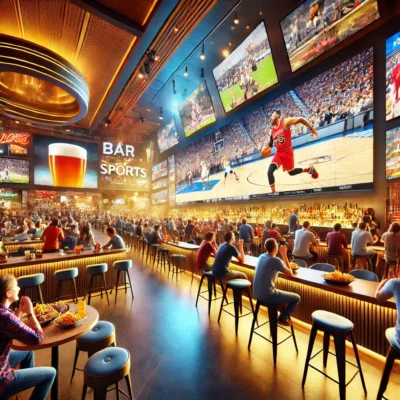 alt= "Inside a Sportsbook, Las Vegas"