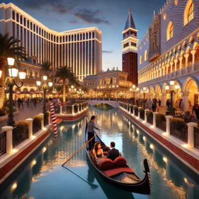 alt= "Romantic Gondola Ride, Las Vegas"