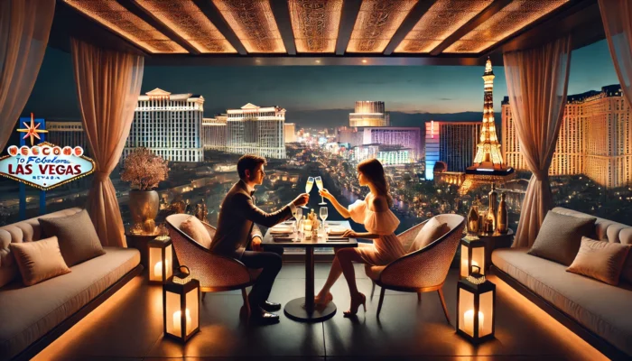alt= "Romantic rooftop Lounge, Las Vegas"