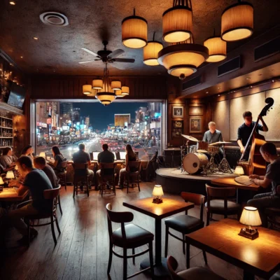 alt= "Inside one of the best jazz clubs in Las Vegas"
