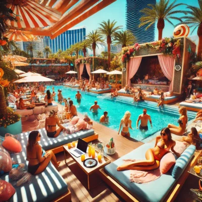 alt= "Las Vegas daylife pool party"