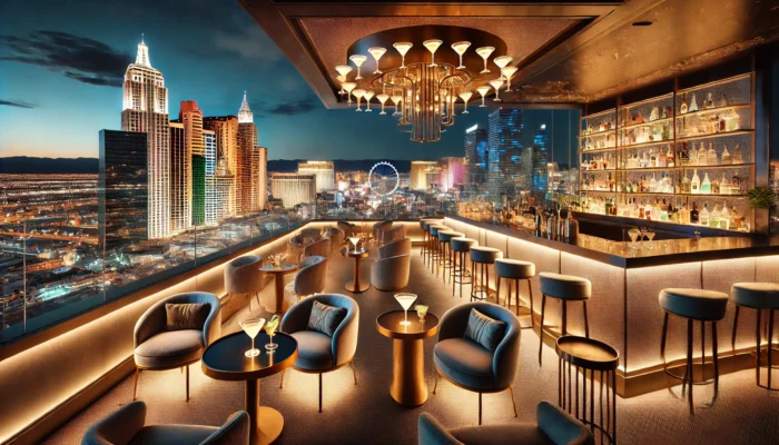 alt= "Rooftop bar in Las Vegas"