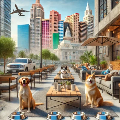 alt= "Pet-friendly cafe in Las Vegas"