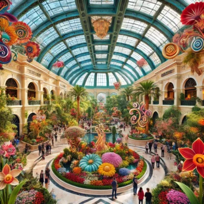 alt= "The best free attractions on the LA Vegas Strip"