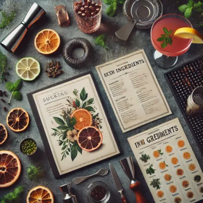 alt= "Cocktail bar tools"
