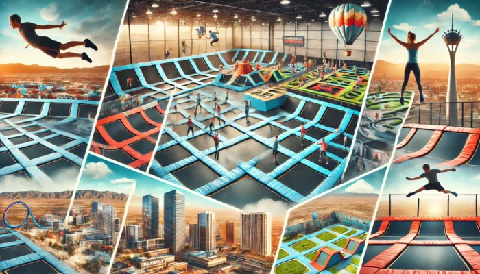 alt= "Different indoor trampoline parks in Las Vegas"